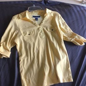 Karen Scott Yellow Blouse